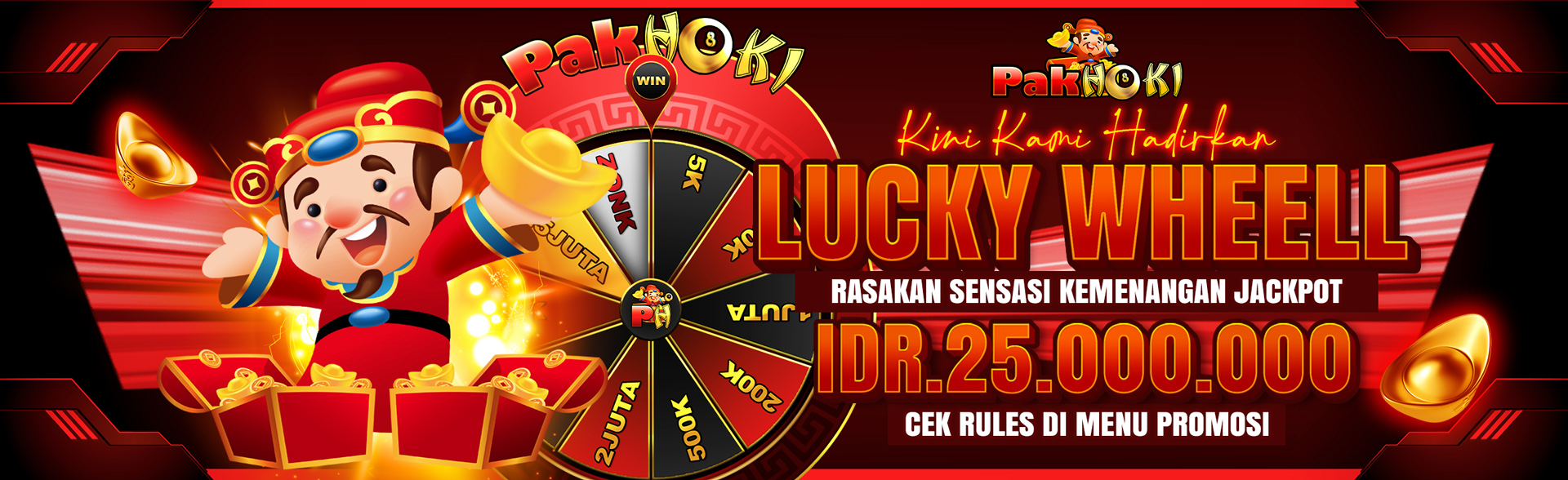 banner lucky Wheel