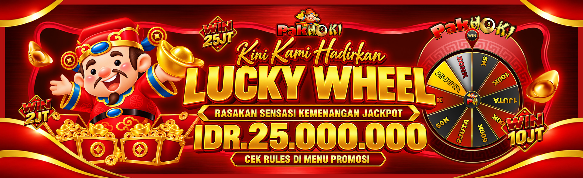 banner lucky Wheel