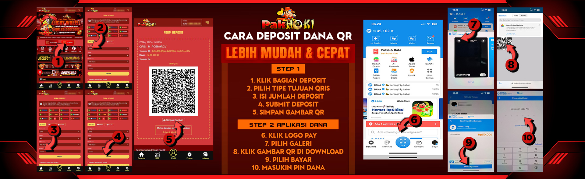 banner dana qr