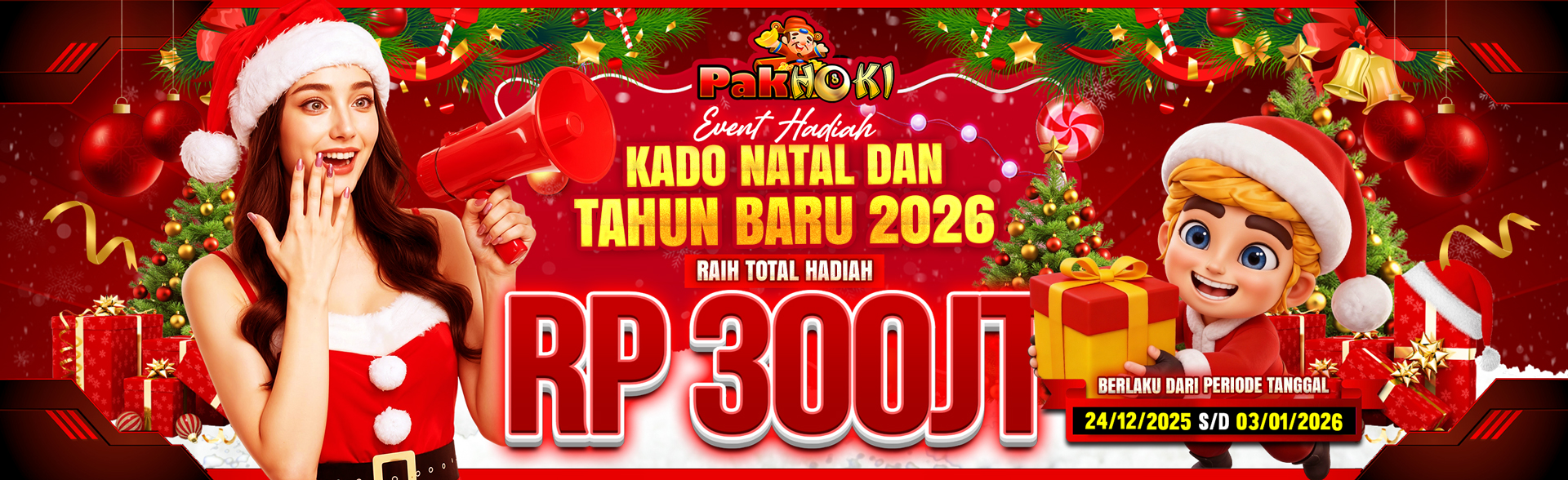 event natal dan tahun baru