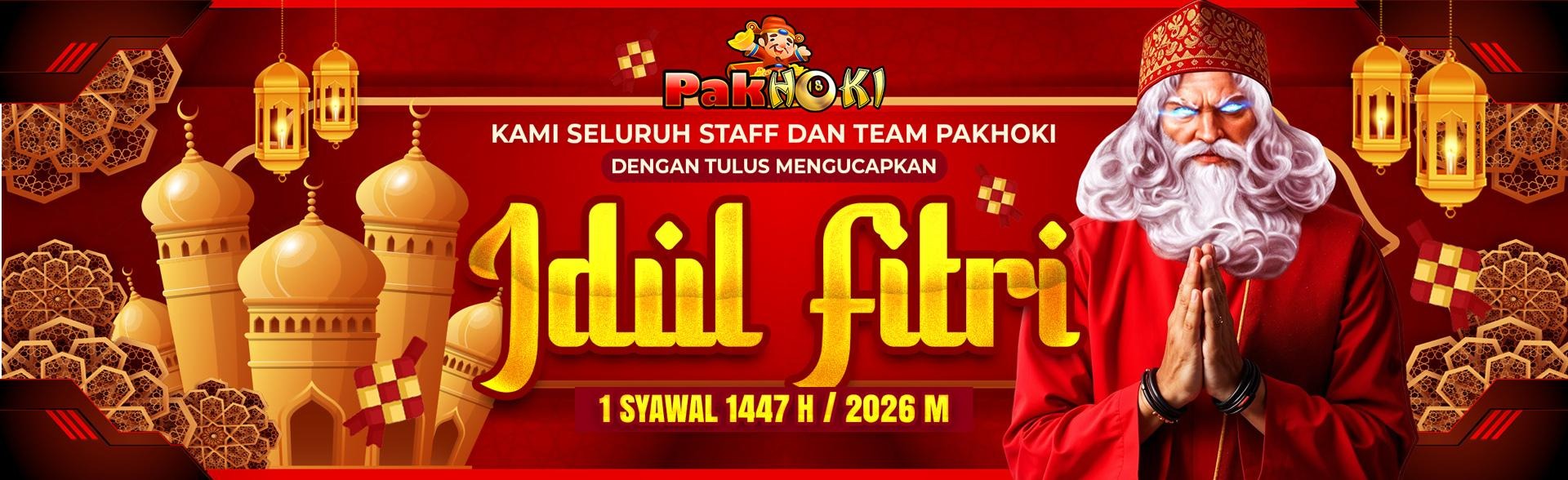 UCAPAN LEBARAN IDUL FITRI