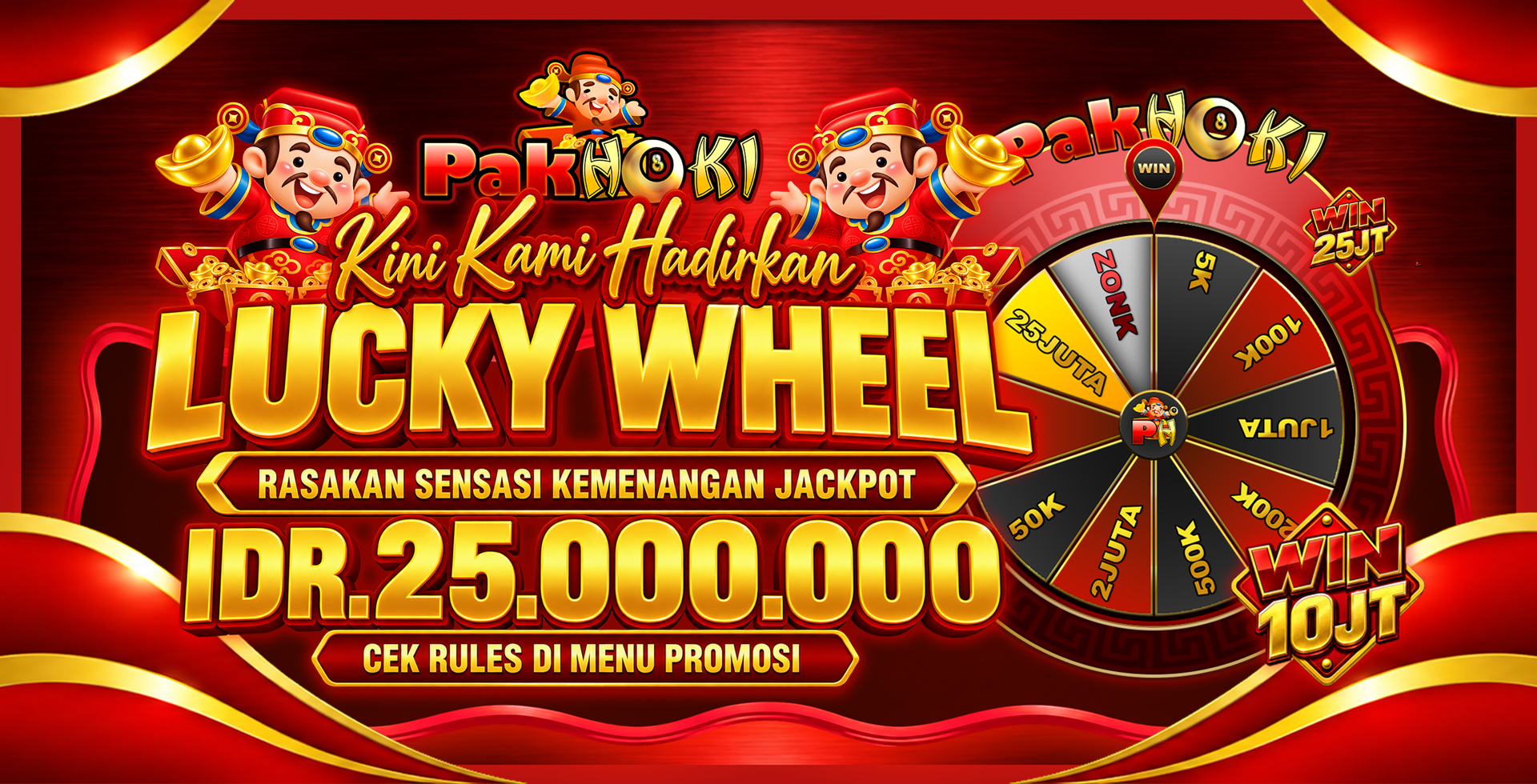 banner lucky Wheel
