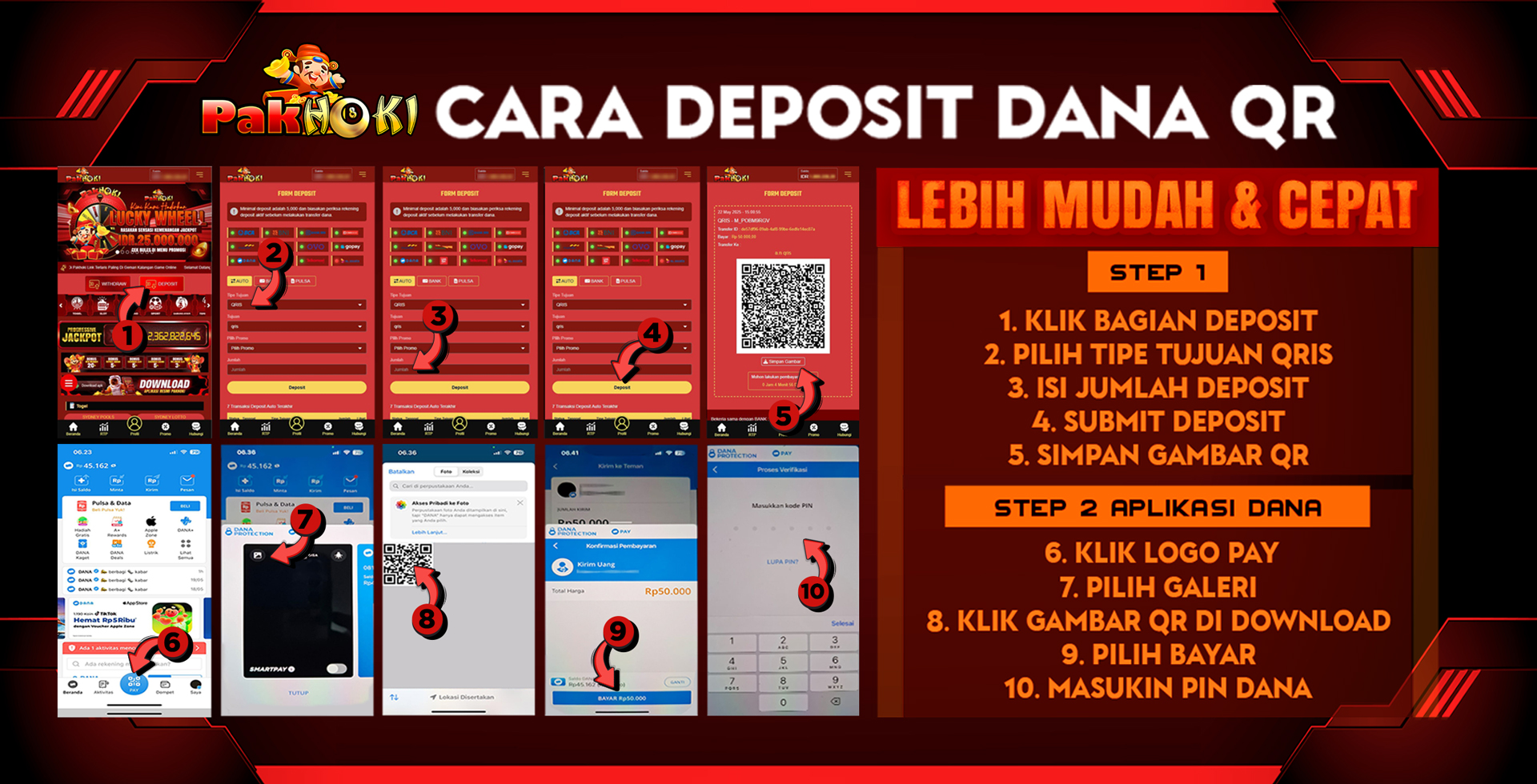 banner dana qr