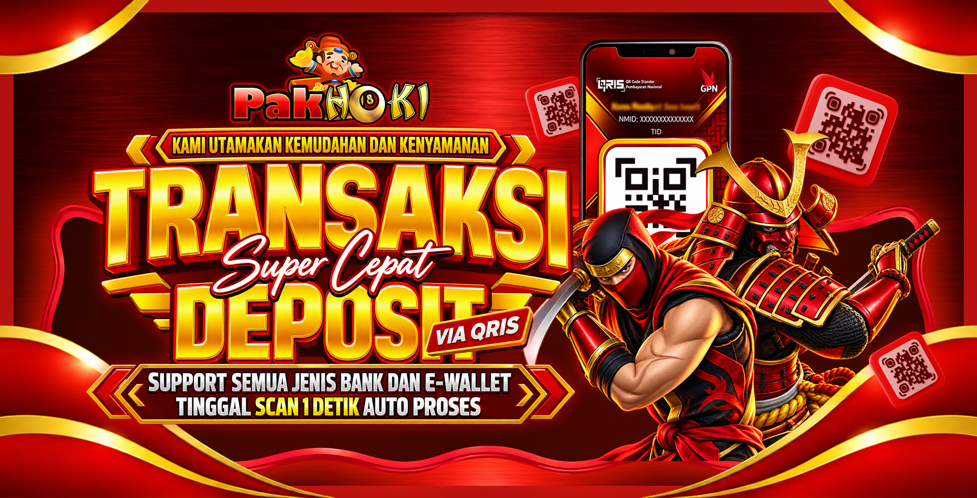 banner scan qris